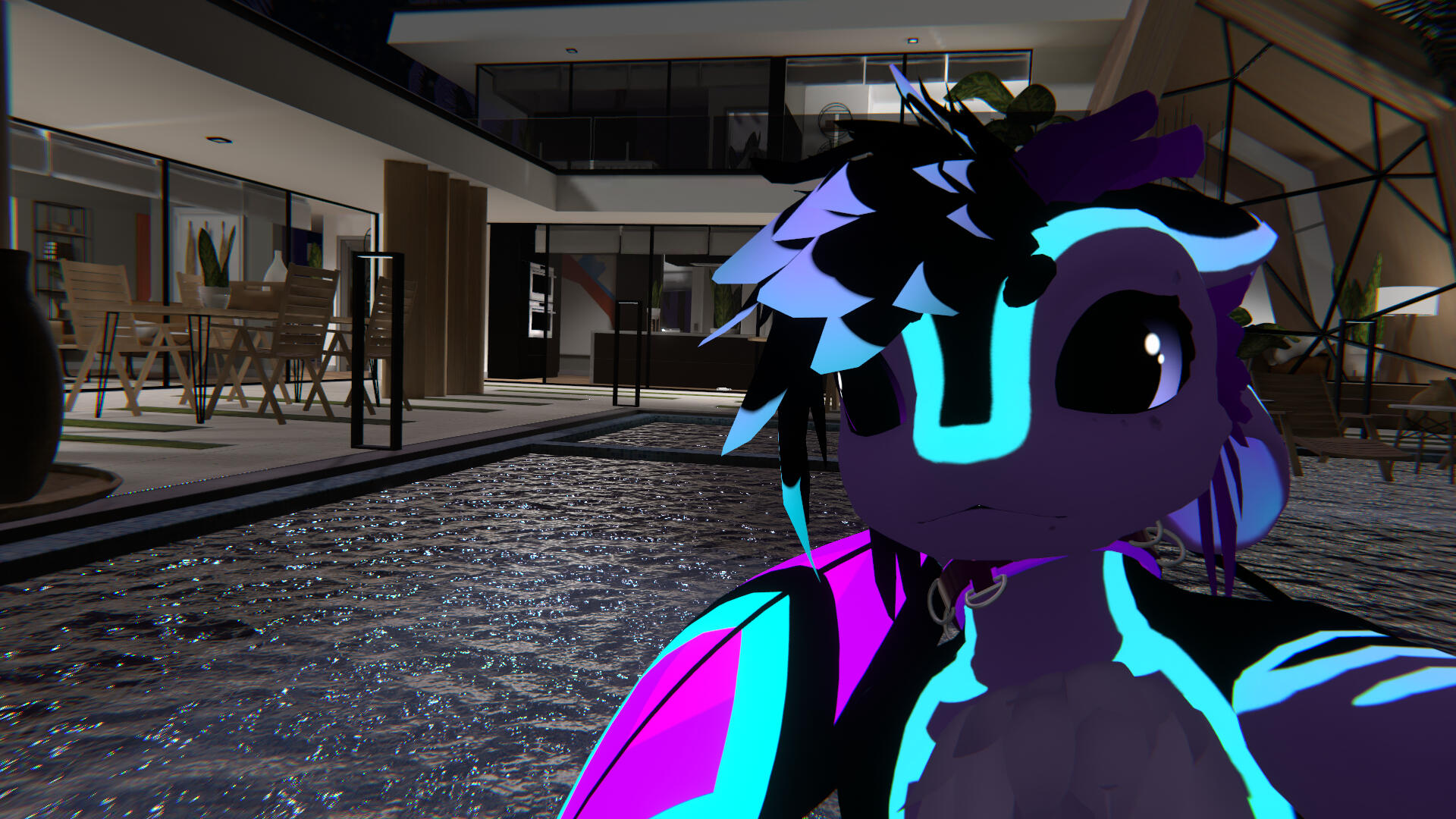 Me in my last Kita&#39;vali Version showing off an unreleased world (03.2022)