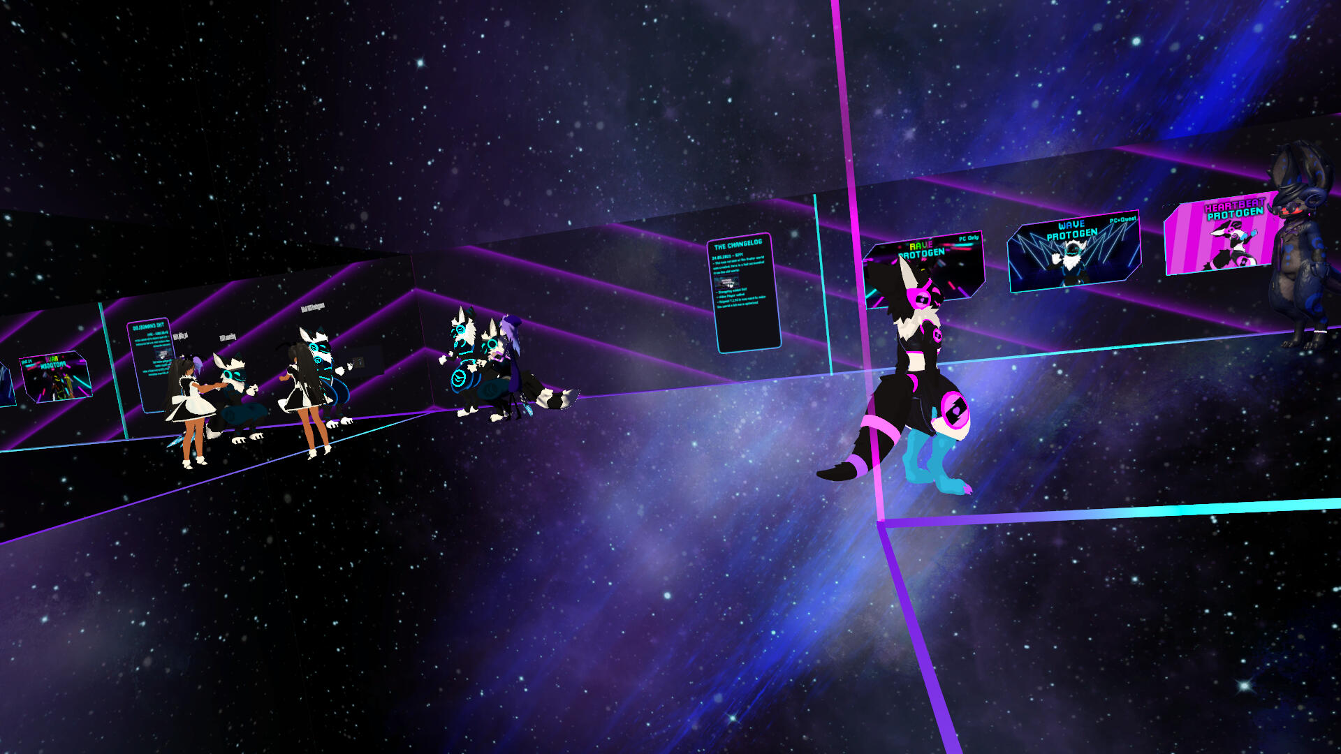 The last version of my first VRChat World (05.2021)