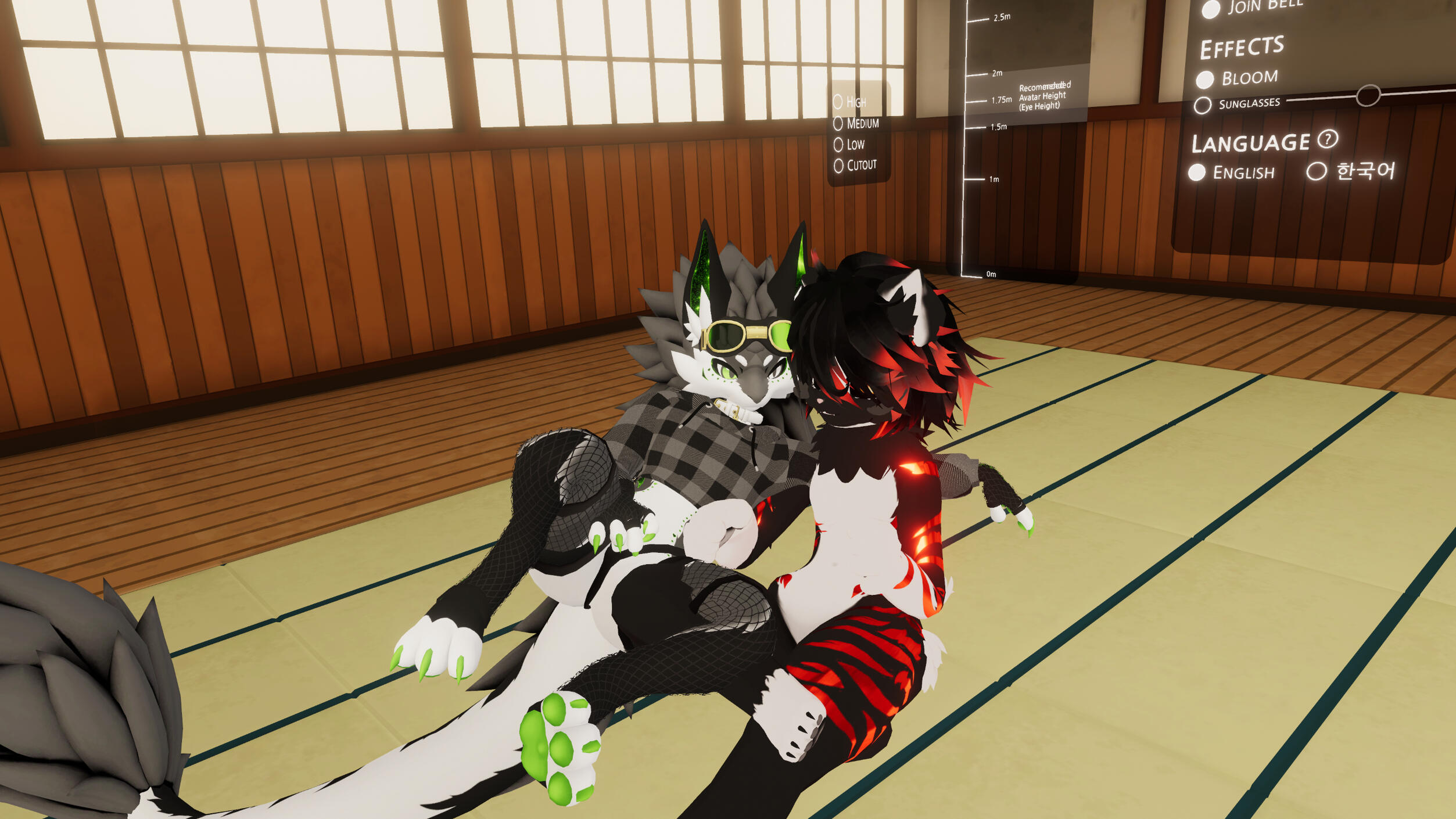 Zorny and Tunaria chilling (01.2024)