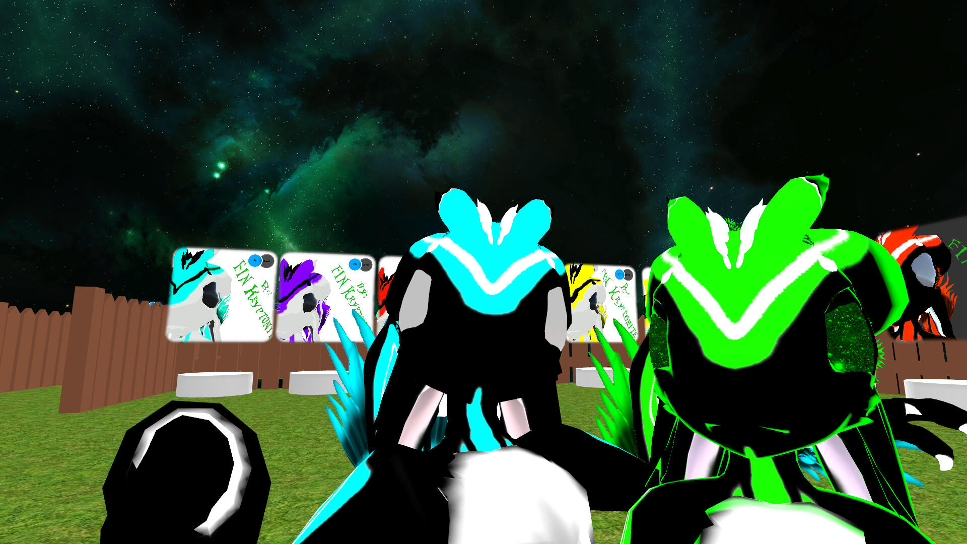 Rare sight of me beginning VRChat and Using a public Avali (07.2020)