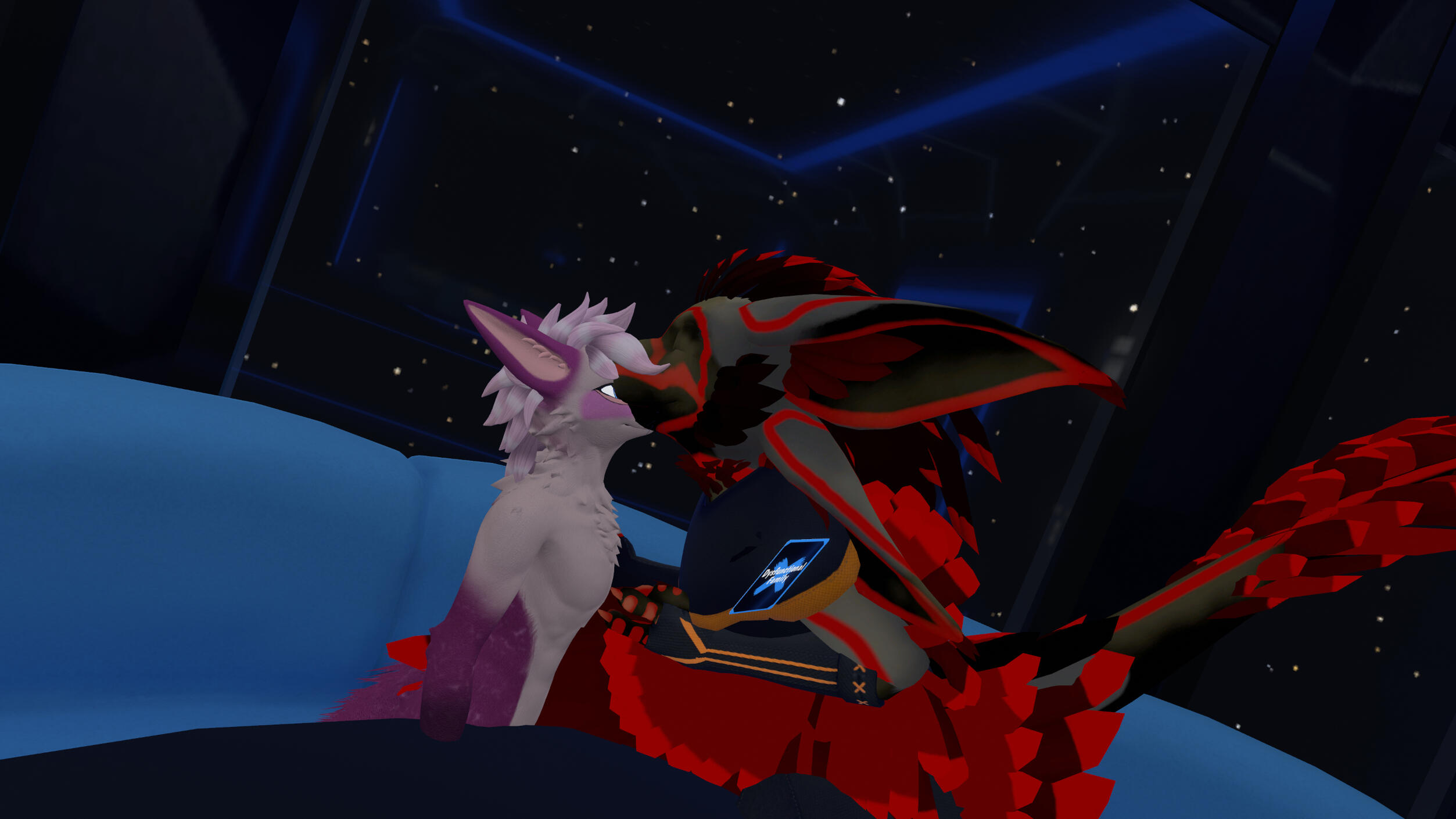 This is not a kiss, they are arguing (01.2024)