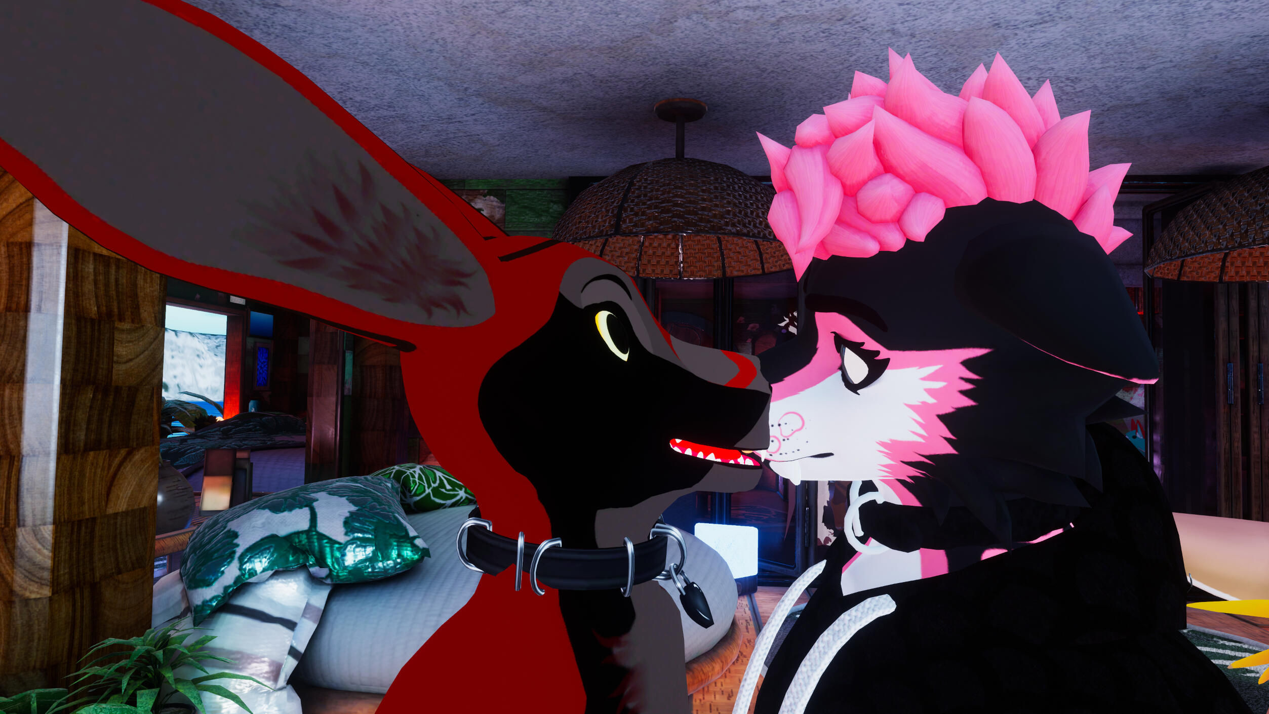 4 eye discussion between Rapine and a stranger (08.2024)