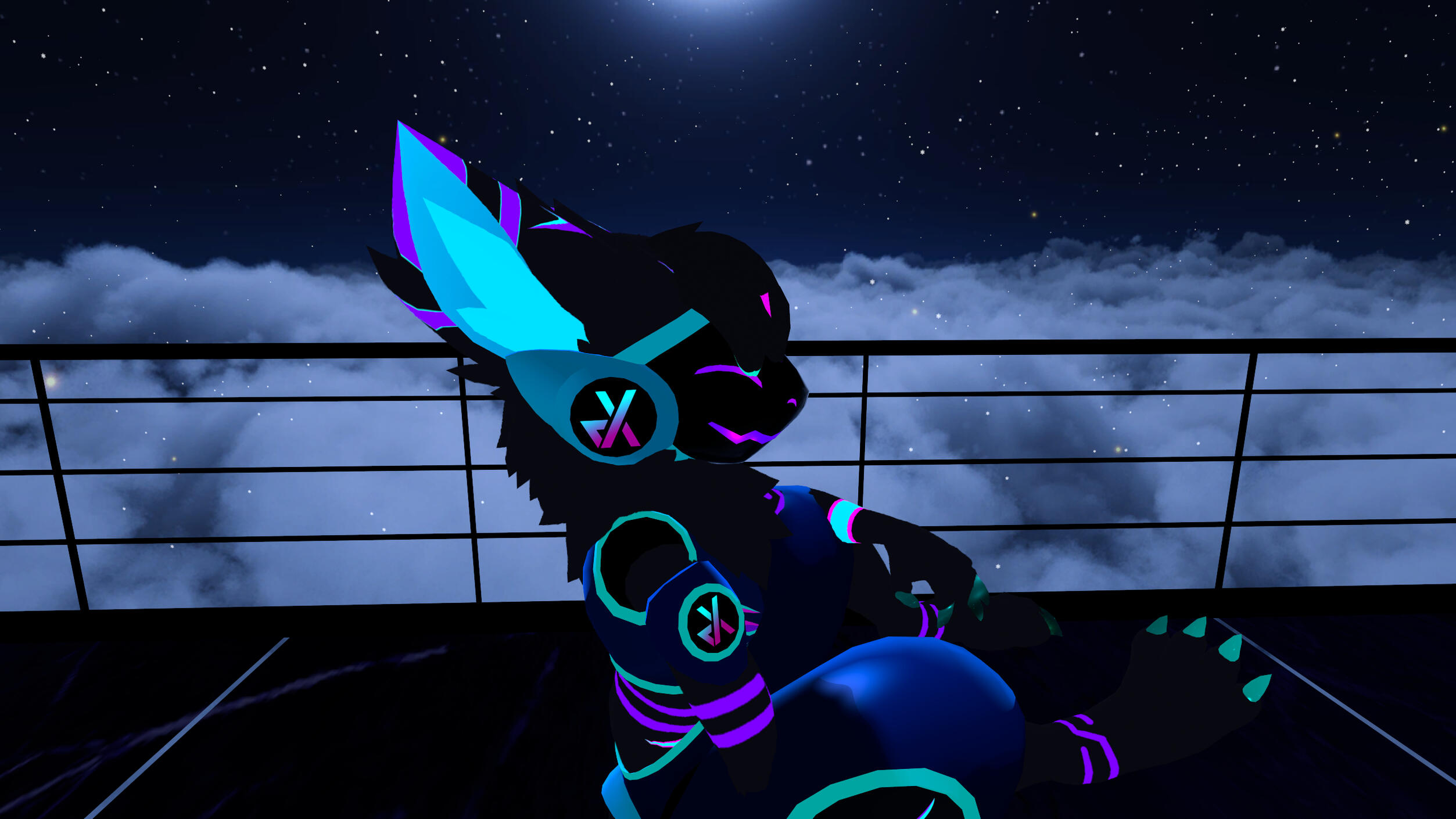 This was the time I met my first VRChat friendgroup, I made a new banner here (01.2021)